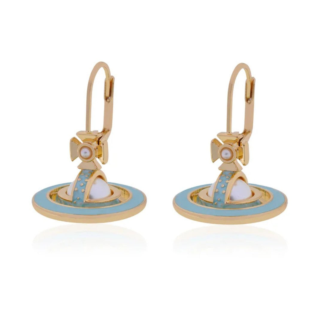 SIMONETTA Lacquered Saturn Earrings