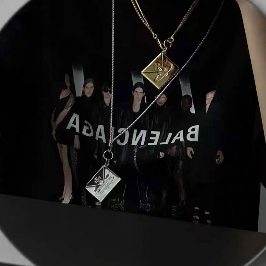 Valentine's Envelope Pendant Necklace