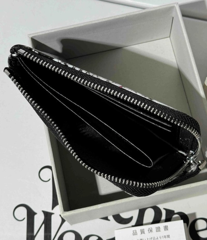 Snake Pattern Saturn Wallet