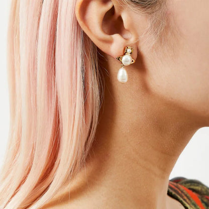 INASS Detachable Pearl Earrings