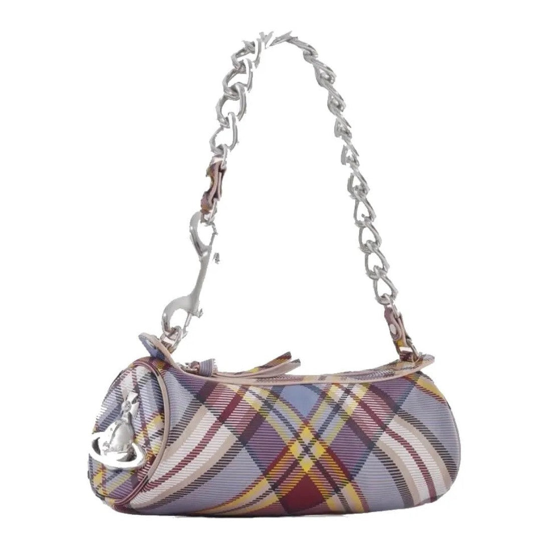 Mini Chain Cylinder Shoulder Bag