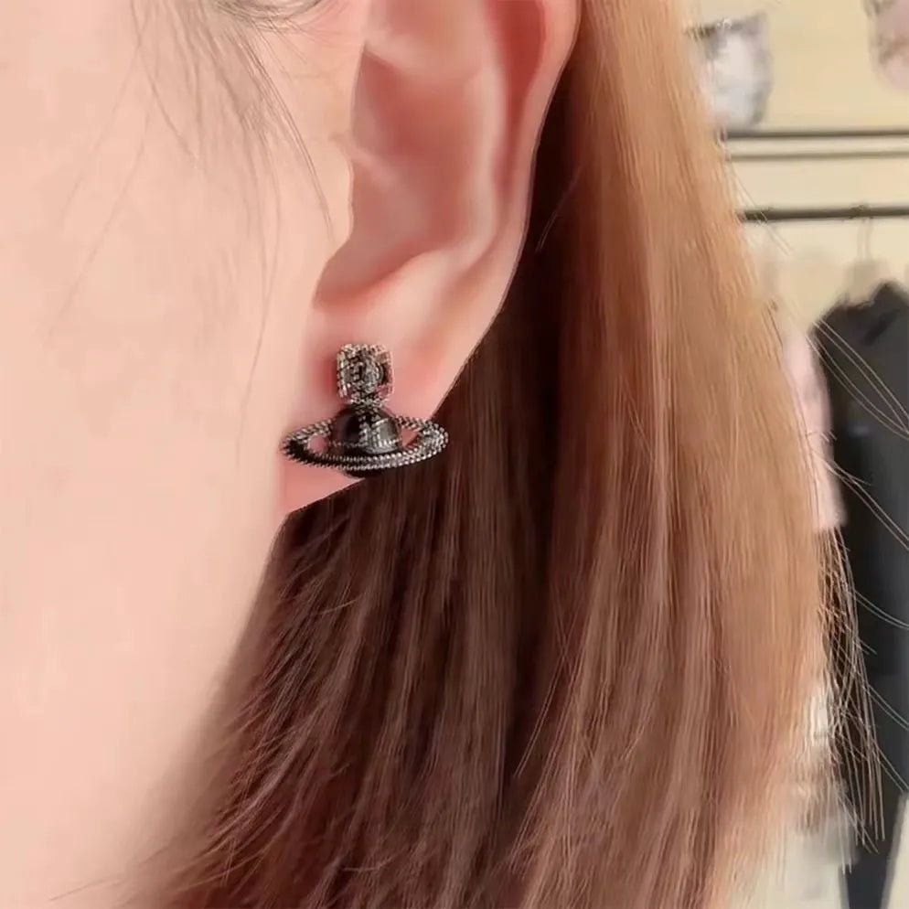 Mini Beaded Orb Stud Earrings