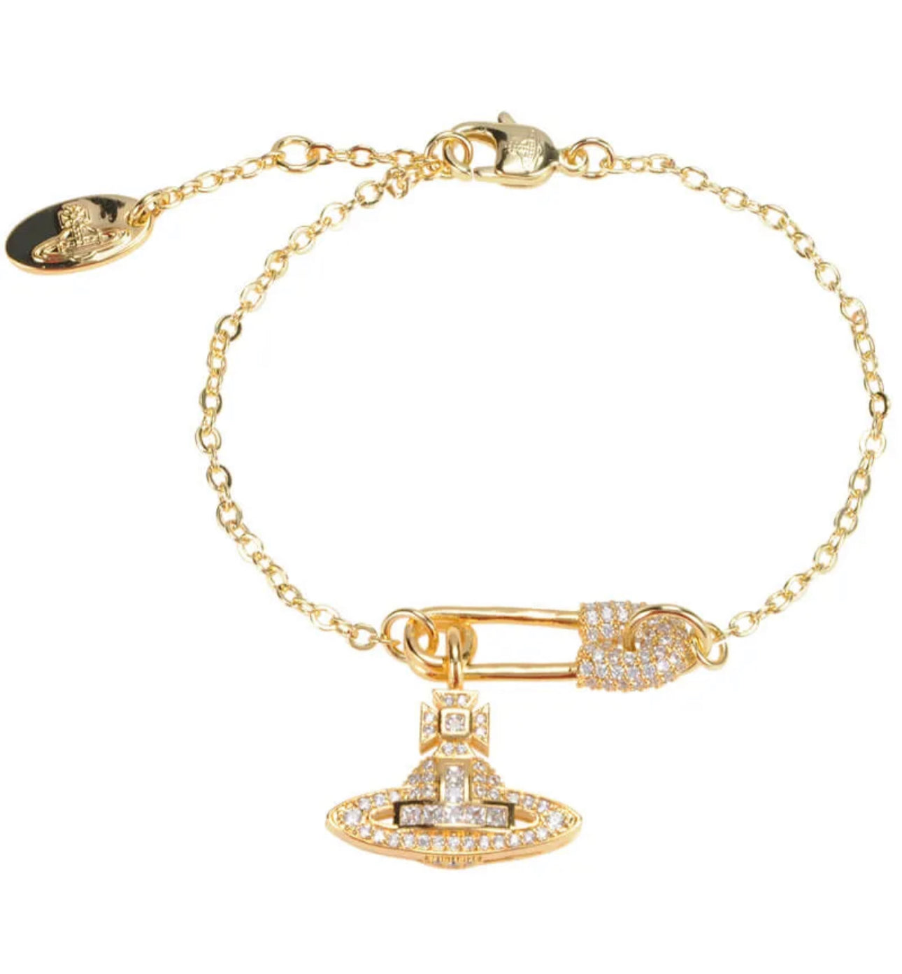 Zirconia Pin Bracelet