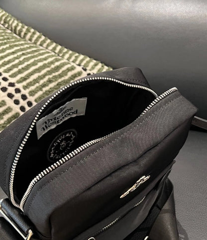 Utility Nylon Crossbody Saturn Satchel