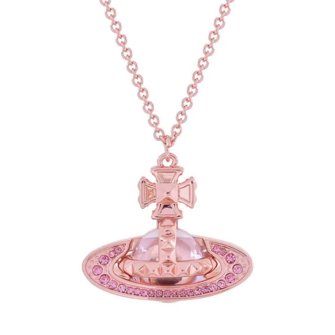 PINA Riveted Orb Necklace