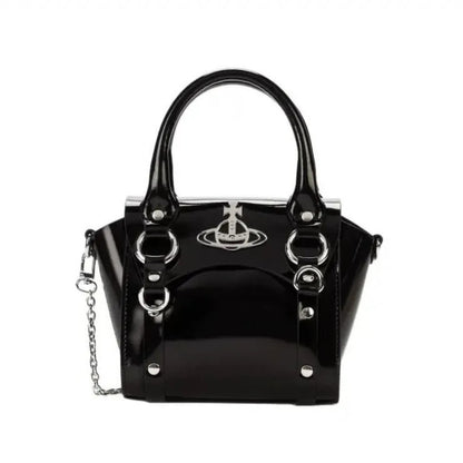 Croc-Effect Betty Mini Handbag