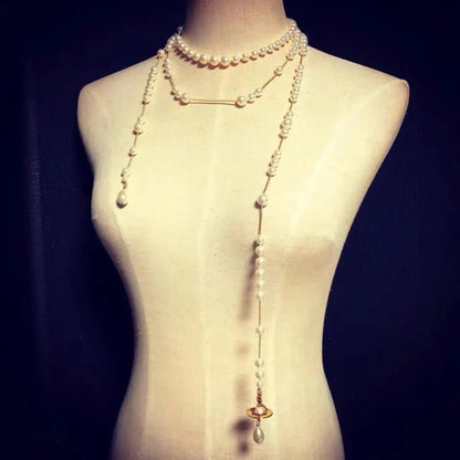 NANA Broken Pearl Necklace