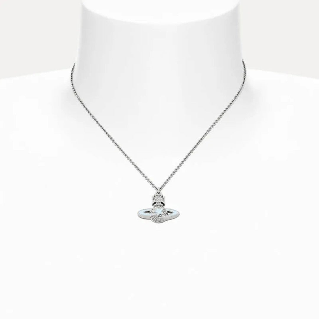 Celestial Star Saturn Pendant Necklace
