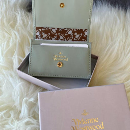 Turquoise Leather Wallet (with box)