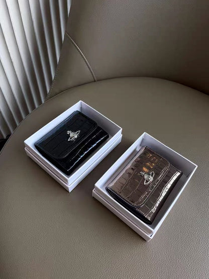 Crocodile Skin Wallet (with box)