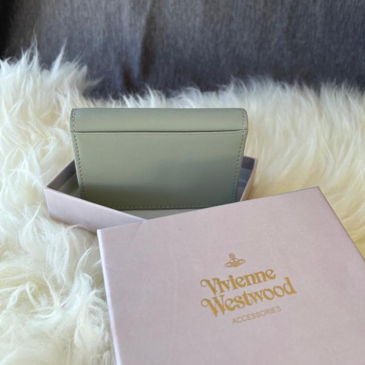 Turquoise Leather Wallet (with box)