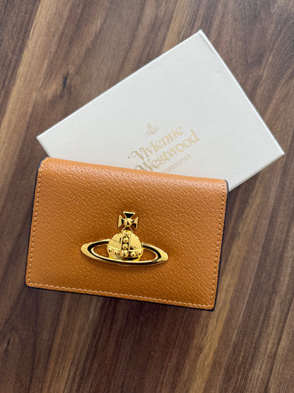 Brown leather wallet