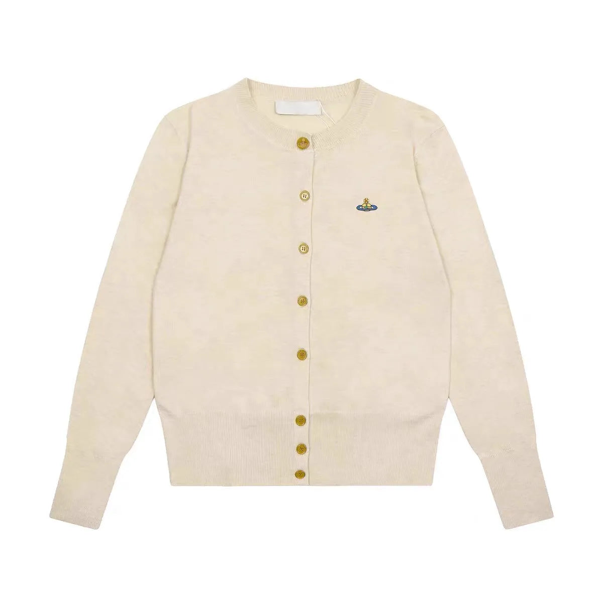 Classic Knit Button-Up Cardigan