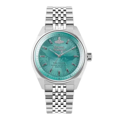 Orb-Detail Link Bracelet Watch