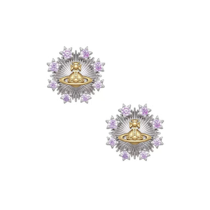 Starlight Orb Burst Earrings
