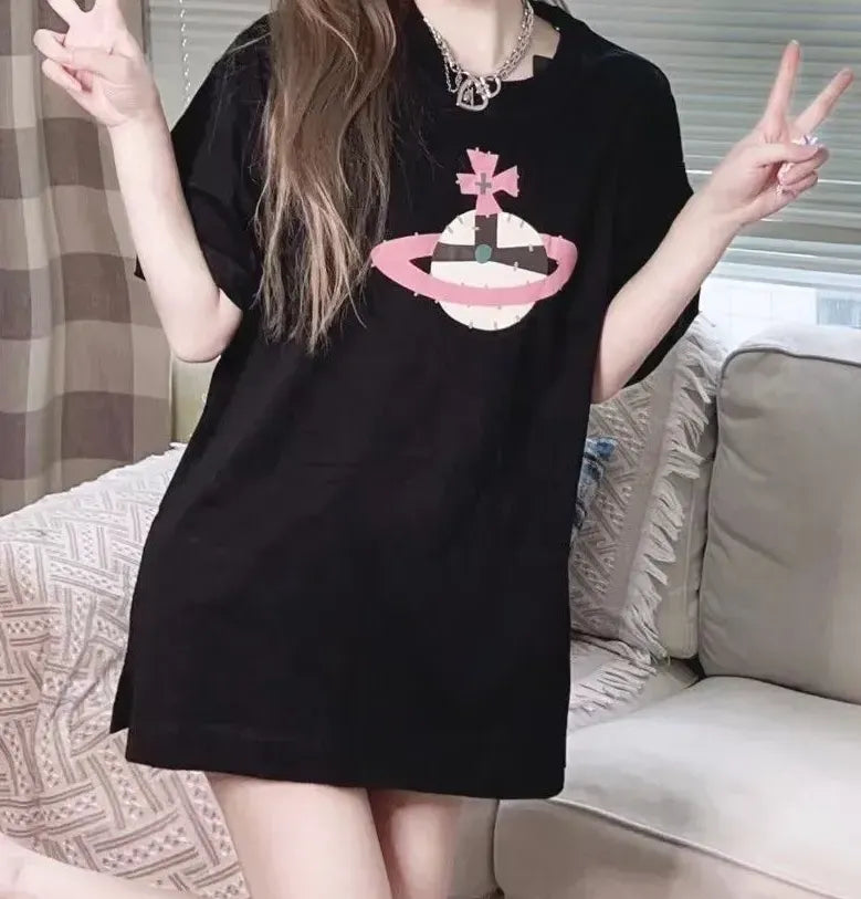 Multicolor Orb Graphic T-Shirt