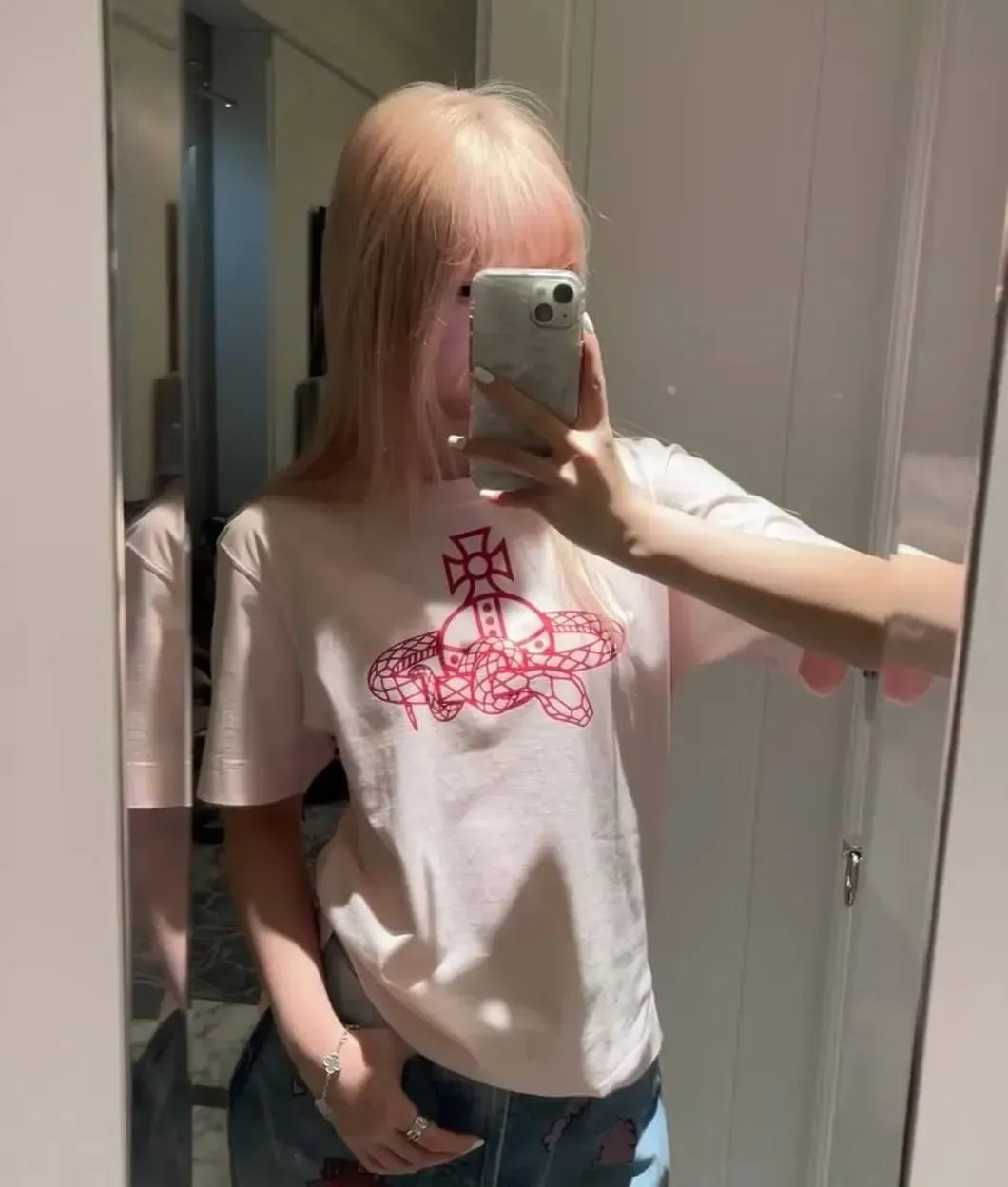 Geo-Emblem Graphic T-Shirt